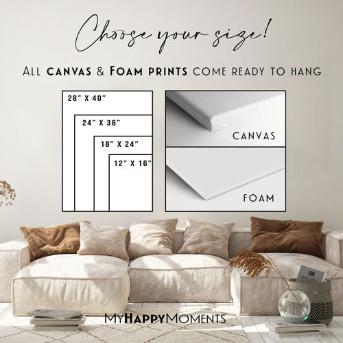 Vertical Wedding Welcome Sign – Customizable Wedding Sign