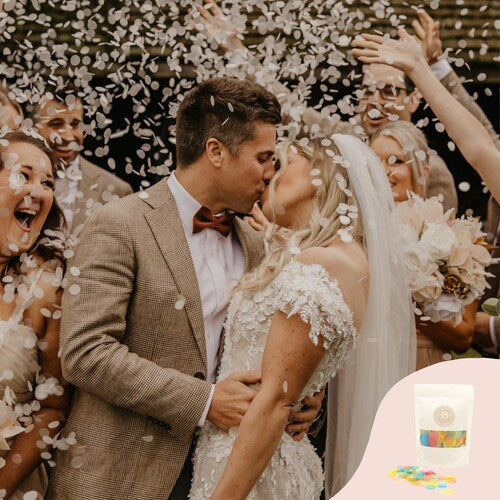 Biodegradable Circle Confetti for Weddings & Events