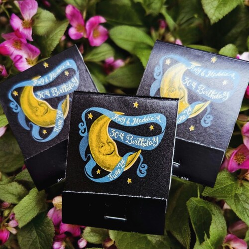 Custom Personalized Matchbooks – Wedding & Party Favors