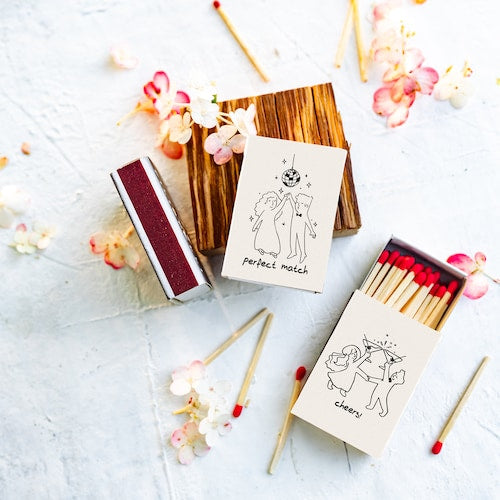 Custom Matchboxes – Personalized Wedding Favors and Souvenirs