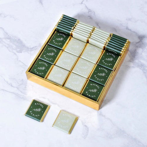 50 Custom Wedding Chocolate Favors
