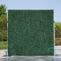 8Ft x 8Ft Artificial Grass Wall with Rolling Curtain and Storage Bag