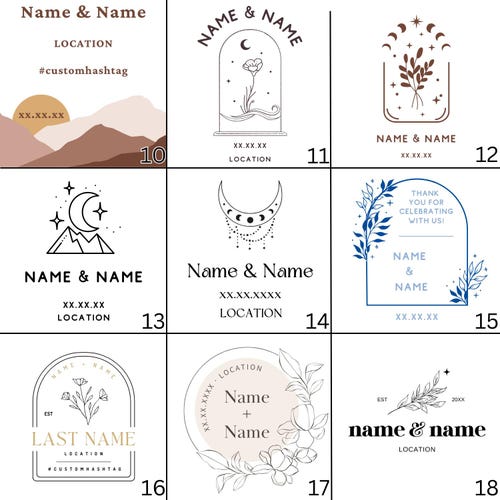 Personalized Soy Candle Wedding Favors with Match Set