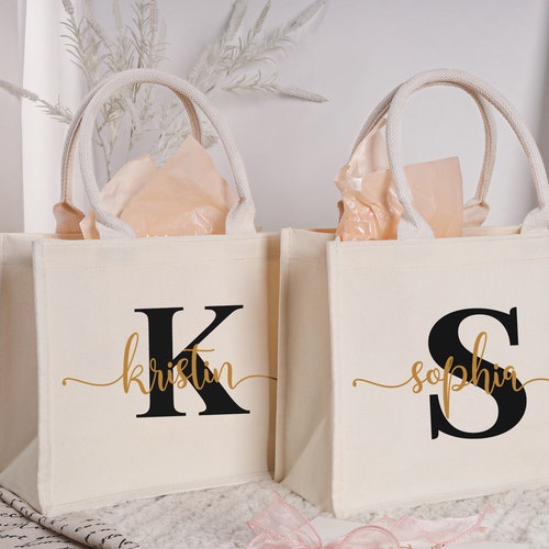 Custom Bridesmaid Tote Bags