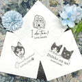Customized Pet Wedding Cocktail Napkins