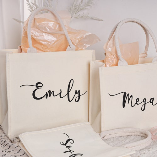 Custom Bridesmaid Tote Bags
