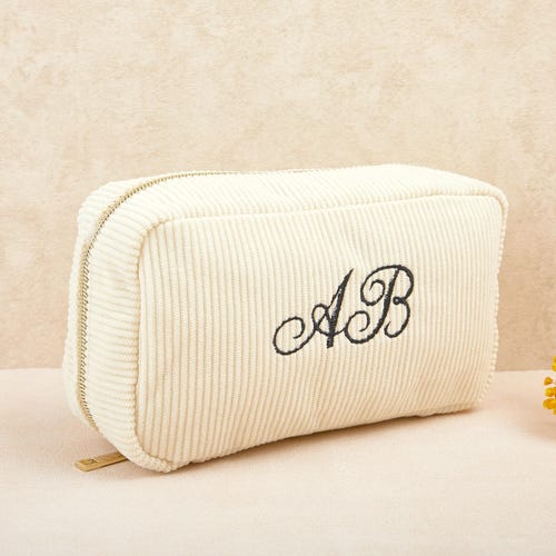 Personalized Bridesmaid Makeup Bag