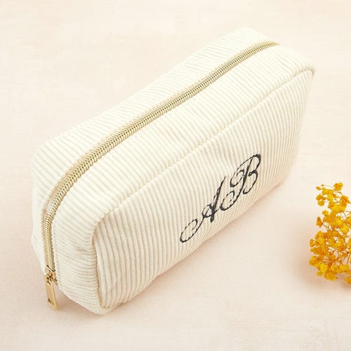 Personalized Bridesmaid Makeup Bag