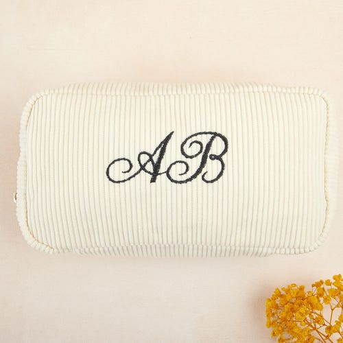 Personalized Bridesmaid Makeup Bag