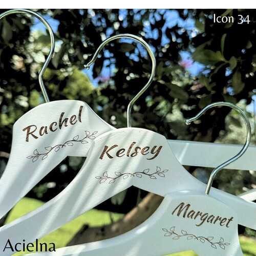 Personalized Bridesmaid Hangers