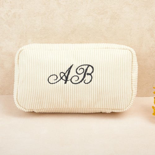 Personalized Bridesmaid Makeup Bag