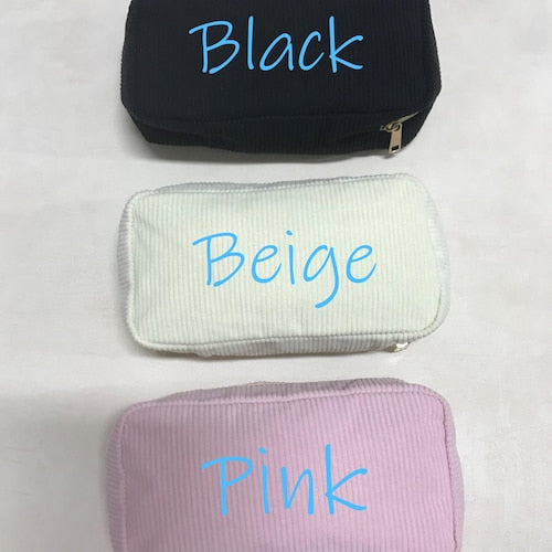 Personalized Bridesmaid Makeup Bag