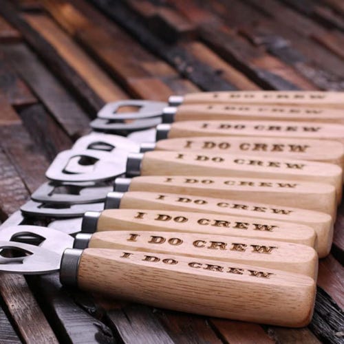 Personalized Wooden Beer Bottle Opener