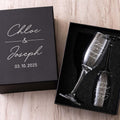 Personalized Wedding Champagne Flutes – Set of 2