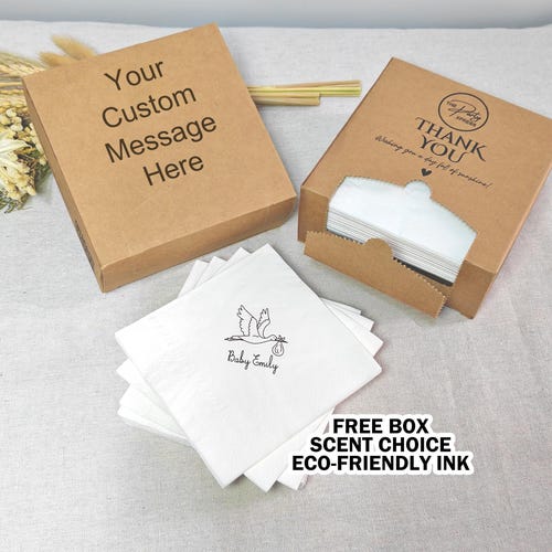 Custom Photo Napkins – Personalized Beverage Napkins