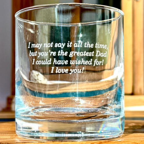 Personalized Whiskey Glasses for Groomsmen