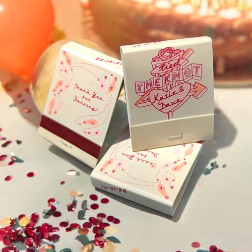 Custom Personalized Matchbooks – Wedding & Party Favors