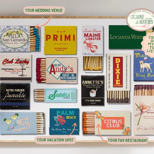 Custom Matchbook Art Print