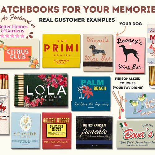 Custom Matchbook Art Print