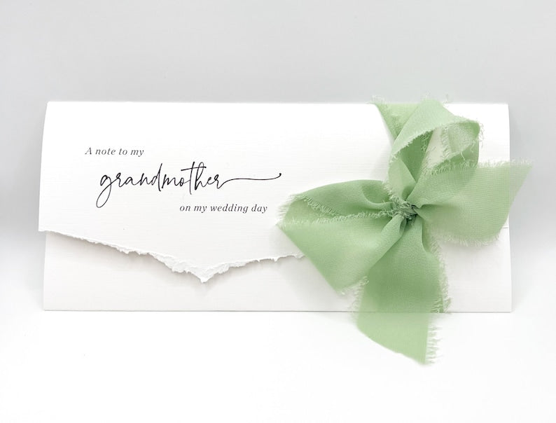 Heartfelt Wedding Day Letter to Parents or In-Laws